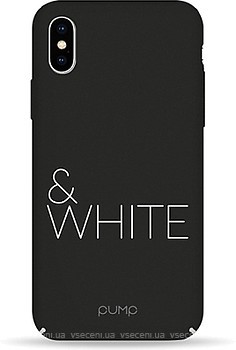 Фото Pump Tender Touch Case for Apple iPhone X/Xs Black&White (PMTTX/XS-13/124G)