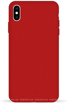 Фото Pump Silicone Case for Apple iPhone Xs Max Red (PMSLXSMAX-16/162)