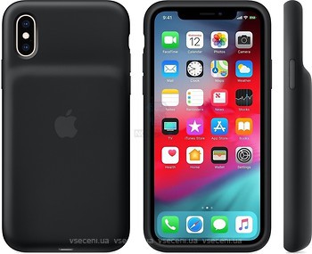 Фото Apple iPhone Xs Smart Battery Case Black (MRXK2)