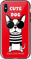 Фото WK Design WPC-087 Apple iPhone X/Xs Cute Dog Red (681920360797)