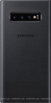 Фото Samsung LED View Cover for Galaxy S10 SM-G973F Black (EF-NG973PBEGRU)
