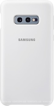 Фото Samsung Silicone Cover for Galaxy S10e SM-G970F White (EF-PG970TWEGRU)