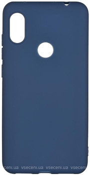 Фото 2E Basic Soft Touch for Xiaomi Redmi Note 6 Pro Navy (2E-MI-N6PR-NKST-NV)