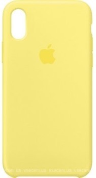 Фото Apple iPhone XS Max Silicone Case Yellow