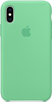 Фото Apple iPhone X/Xs Silicone Case Spearmint (MVF52)