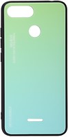 Фото BeCover Gradient Glass Xiaomi Redmi 6A Green-Blue (703586)