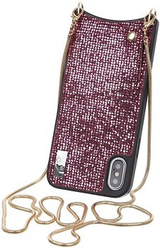 Фото BeCover Glitter Wallet Apple iPhone Xs Max Pink (703623)