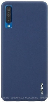 Фото Inavi Simple Color Silicone for Samsung Galaxy A50 SM-A505 Dark Blue