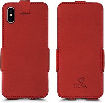 Фото Stenk Prime Flip Case Apple iPhone Xs Max красный