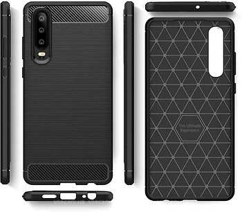 Фото Laudtec Carbon Fiber Black для Huawei P30 (LT-P30B)