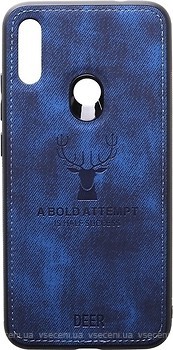 Фото Toto Deer Shell With Leather Effect Case Xiaomi Redmi Note 7 Dark Blue