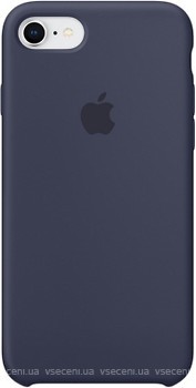 Фото Apple iPhone 7/8 Silicone Case Midnight Blue (MQGM2ZM)