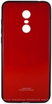 Фото Miami Glass Case for Samsung Galaxy J3 J320 Red