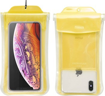 Фото Baseus Waterproof Air Case универсальный Yellow (ACFSD-C0Y)