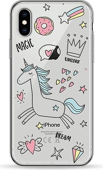 Фото Pump Transperency Case for Apple iPhone X/Xs Magic Dream Unicorn (PMTRX/XS-2/88)