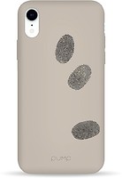 Фото Pump Silicone Minimalistic Case for Apple iPhone Xr Fingerprints (PMSLMNXR-6/239)
