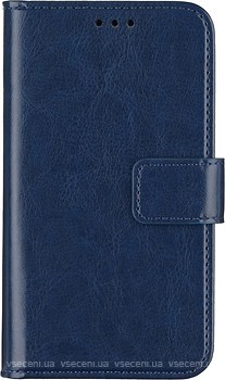 Фото 2E Basic Eco Leather чохол універсальний Navy (2E-UNI-4.5-5-HDEL-NV)