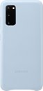 Фото Samsung Leather Cover for Galaxy S20 SM-G980 Sky Blue (EF-VG980LLEGRU)