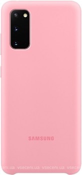 Фото Samsung Silicone Cover for Galaxy S20 SM-G980 Pink (EF-PG980TPEGRU)