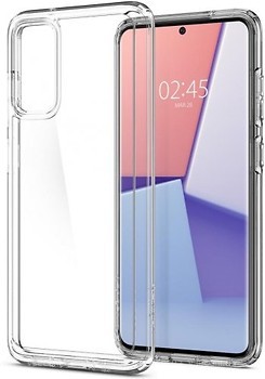 Фото Spigen Case Ultra Hybrid for Samsung Galaxy S20 SM-G980 Crystal Clear (ACS00792)