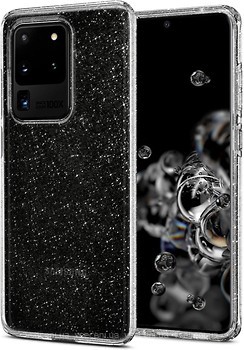Фото Spigen Case Liquid Crystal Glitter for Samsung Galaxy S20 Ultra SM-G988 Crystal Quartz (ACS00710)