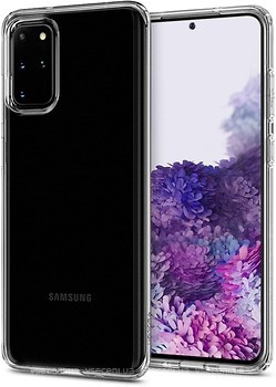 Фото Spigen Crystal Flex for Samsung Galaxy S20+ SM-G985 Crystal Clear (ACS00786)