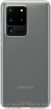 Фото Samsung Clear Cover for Galaxy S20 Ultra SM-G988 Transparent (EF-QG988TTEGRU)