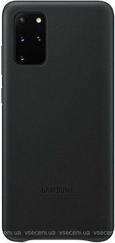 Фото Samsung Leather Cover for Galaxy S20+ SM-G985 Black (EF-VG985LBEGRU)