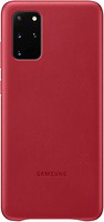 Фото Samsung Leather Cover for Galaxy S20+ SM-G985 Red (EF-VG985LREGRU)