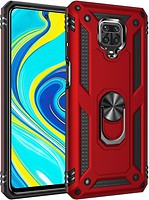 Фото BeCover Military Xiaomi Redmi Note 9S/Note 9 Pro/Note 9 Pro Max Red (704965)