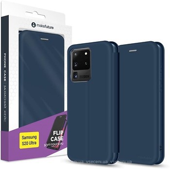Фото MakeFuture Flip Case Samsung Galaxy S20 Ultra SM-G988 Blue (MCP-SS20UBL)