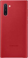 Фото Samsung Leather Cover for Galaxy Note 10 SM-N970F Red (EF-VN970LREGRU)