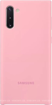Фото Samsung Silicone Cover for Galaxy Note 10 SM-N970F Pink (EF-PN970TPEGRU)