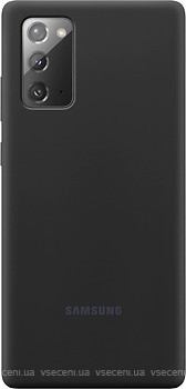 Фото Samsung Silicone Cover for Galaxy Note 20 Black (EF-PN980TBEGRU)
