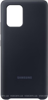 Фото Samsung Silicone Cover for Galaxy S10 Lite SM-G770F Black (EF-PG770TBEGRU)
