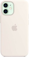 Фото Apple iPhone 12 mini Silicone Case with MagSafe White (MHKV3ZE/A)