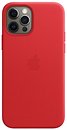 Фото Apple iPhone 12 Pro Max Leather Case with MagSafe Red (MHKJ3ZE/A)