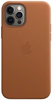 Фото Apple iPhone 12 Pro Max Leather Case with MagSafe Saddle Brown (MHKL3ZM/A)