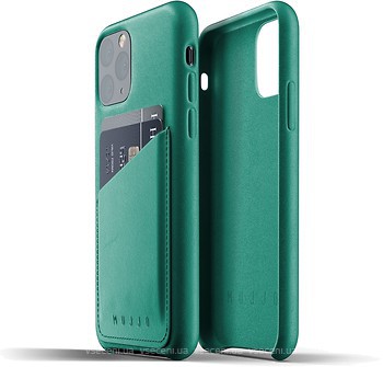 Фото Mujjo Full Leather Wallet чохол на Apple iPhone 11 Pro Alpine Green (MUJJO-CL-002-GR)