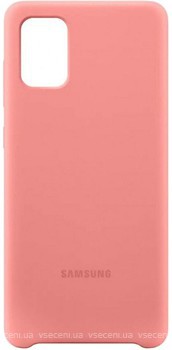 Фото Samsung Silicone Cover for Galaxy A71 SM-A715F Pink (EF-PA715TPEGRU)