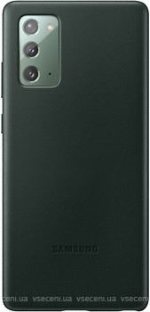 Фото Samsung Leather Cover for Galaxy Note 20 SM-N980F Green (EF-VN980LGEGRU)
