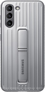 Фото Samsung Protective Standing Cover for Galaxy S21+ SM-G996 Light Grey (EF-RG996CJEGRU)