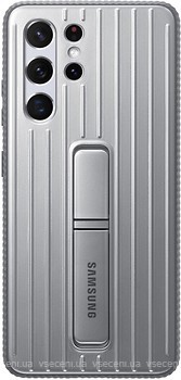 Фото Samsung Protective Standing Cover for Galaxy S21 Ultra SM-G998 Light Grey (EF-RG998CJEGRU)