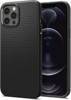 Фото Spigen Case Liquid Air for Apple iPhone 12 Pro Max Matte Black (ACS01617)