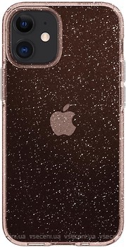 Фото Spigen Case Liquid Crystal Glitter for Apple iPhone 12 Mini Rose Quartz (ACS01742)