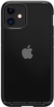 Фото Spigen Case Crystal Hybrid for Apple iPhone 12 Mini Matte Black (ACS01543)