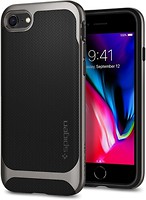 Фото Spigen Case Neo Hybrid Herringbone for Apple iPhone 7/8/SE Gunmetal (054CS22197)