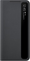 Фото Samsung Smart Clear View Cover for Galaxy S21 SM-G991 Black (EF-ZG991CBEGRU)