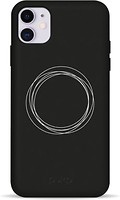 Фото Pump Silicone Minimalistic Case for Apple iPhone 11 Circles on Dark (PMSLMN11-6/173)
