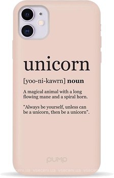 Фото Pump Silicone Minimalistic Case for Apple iPhone 11 Unicorn Wiki (PMSLMN11-2/252)